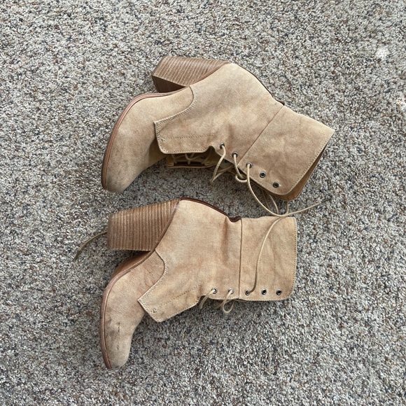 Rag & Bone canvas Deacon lace-up booties - Picture 2 of 6